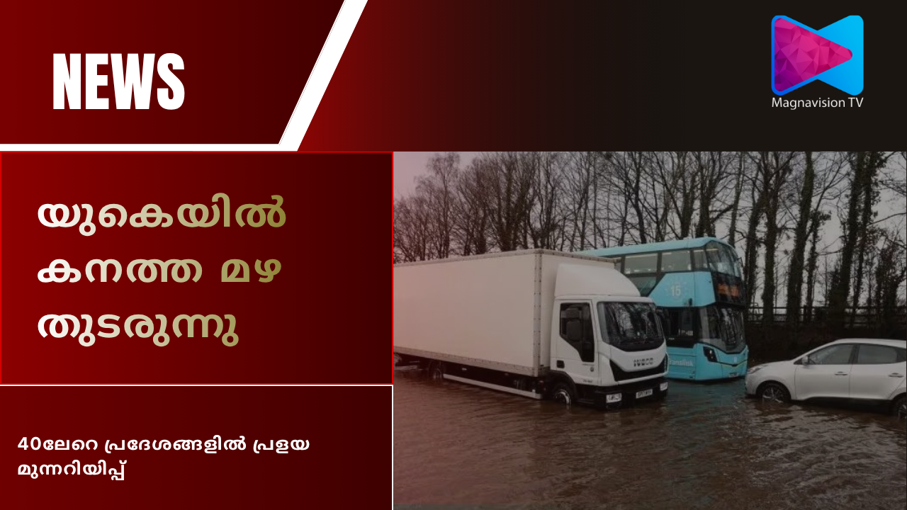 Heavy rain and flooding in the UK