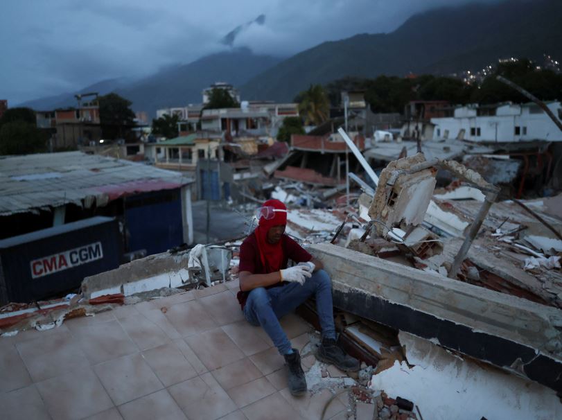 Rescue operations after the devastating earthquake in Venezuela