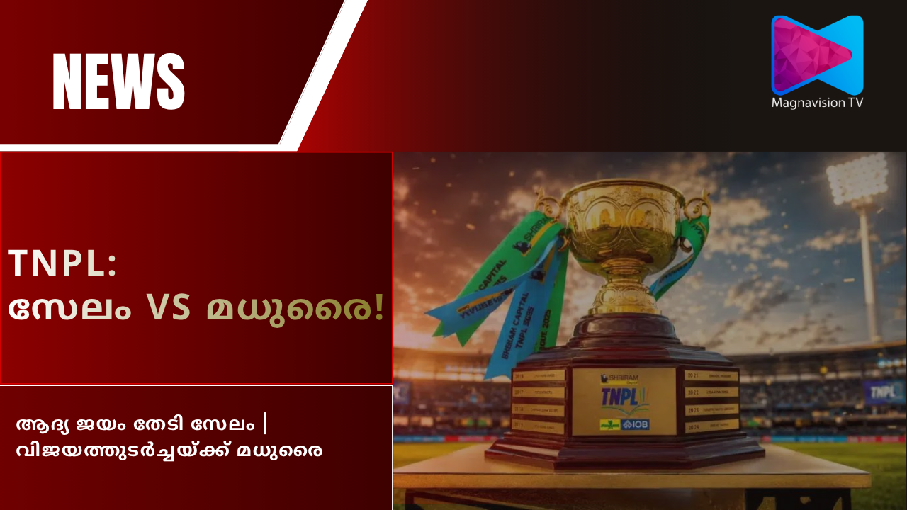 Salem Spartans vs Madurai Panthers TNPL match